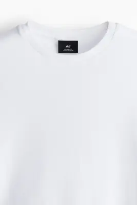 T-shirt Regular Fit - Blanc — photo 4
