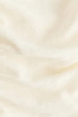 Robe à mancherons avec base en pointes - Crème — photo 3