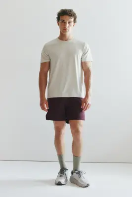 Short de sport DryMove™ - Prune foncé — photo 1