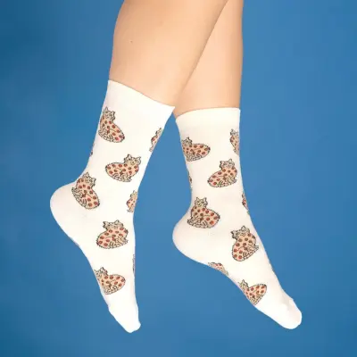 Chaussettes Chat Bengal Coucou Suzette — photo 3