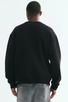 Sweat Loose Fit - Noir — photo 3