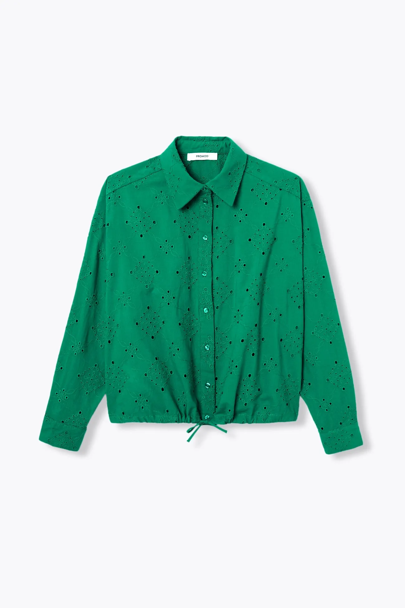 Chemise en broderie anglaise