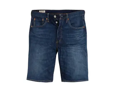 LEVIS 501 HEMMED SHORT Z1350 Bleu — photo 2