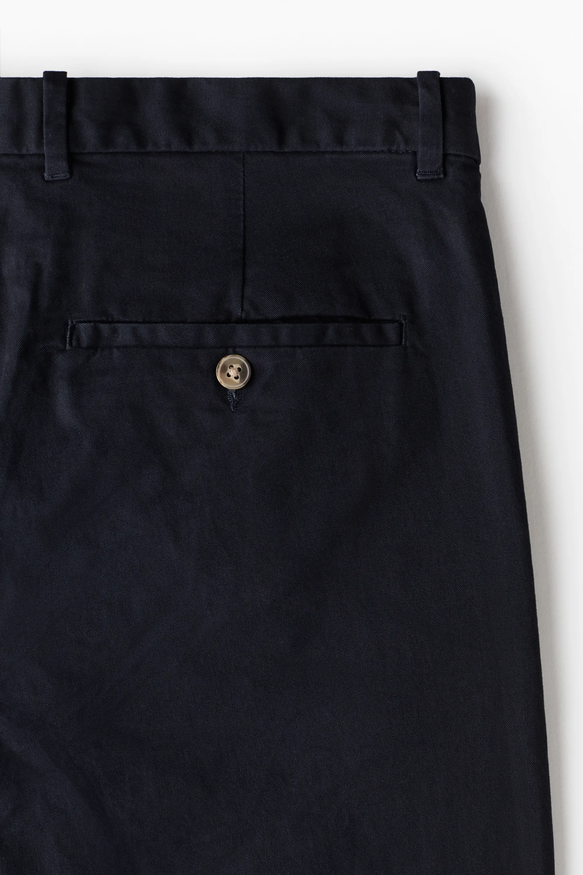 Chino Slim Fit en coton - Bleu marine