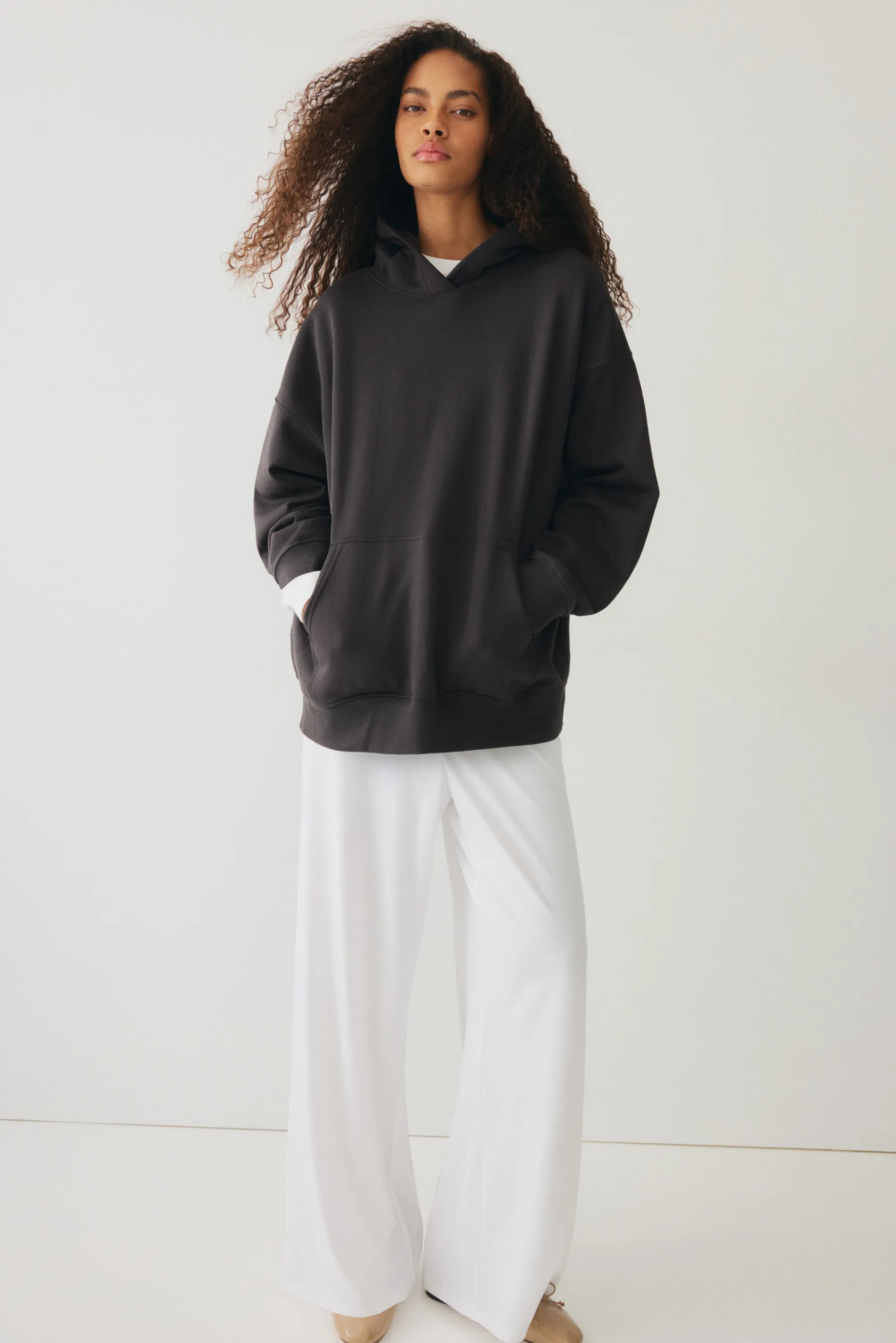 Hoodie oversize - Noir