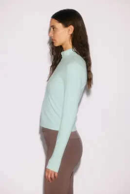 Veste de sport zippée SoftMove™ - Bleu amazonite — photo 4