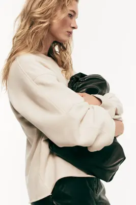 Sweat délavé - Beige clair — photo 4