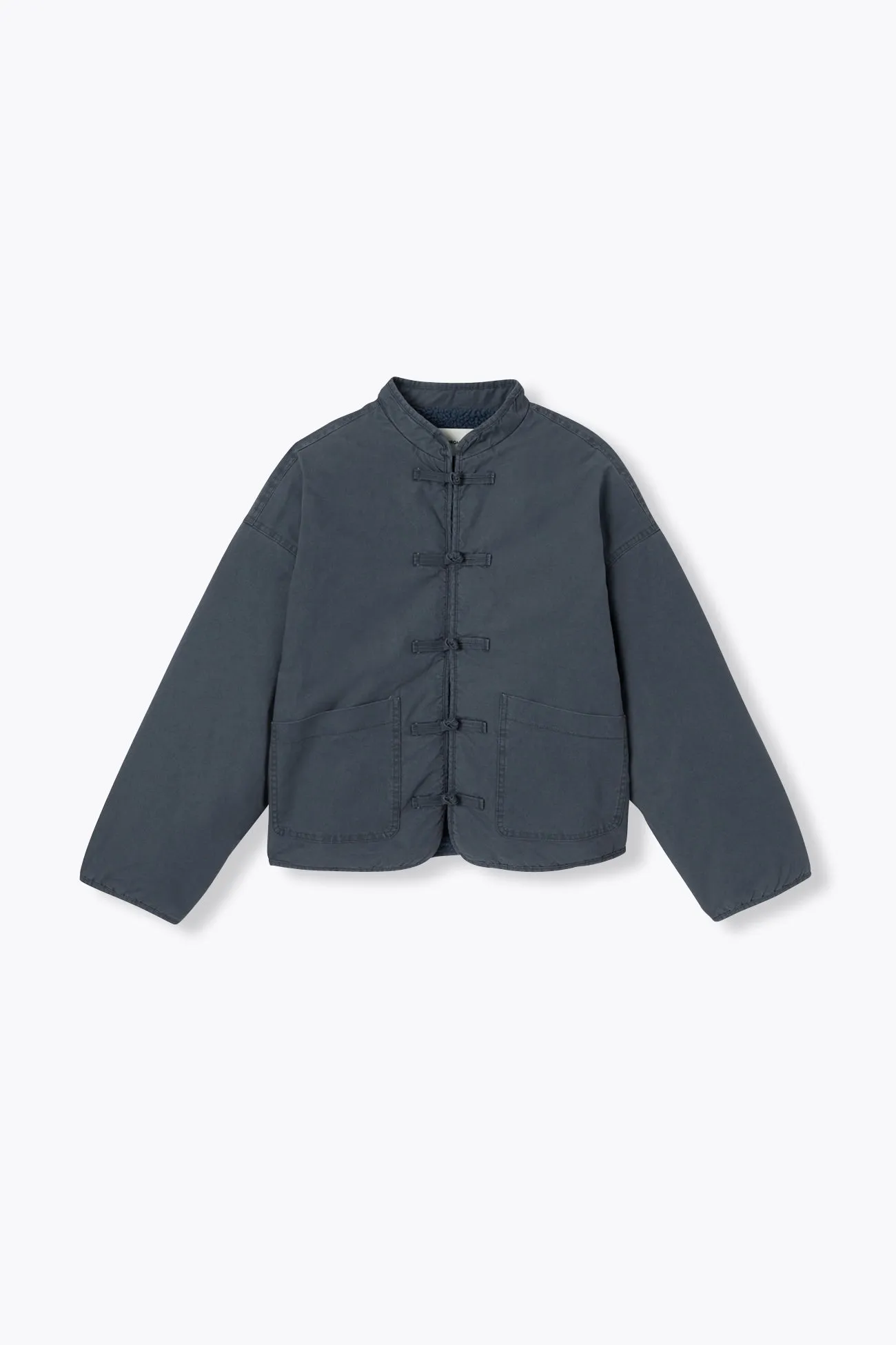 Veste en toile et moumoute
