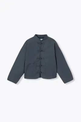 Veste en toile et moumoute