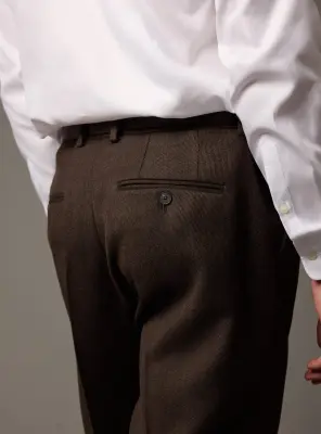 Pantalon de costume Alois Coffee — photo 5