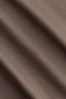Top à manches longues en microfibre - Dark greige — photo 3
