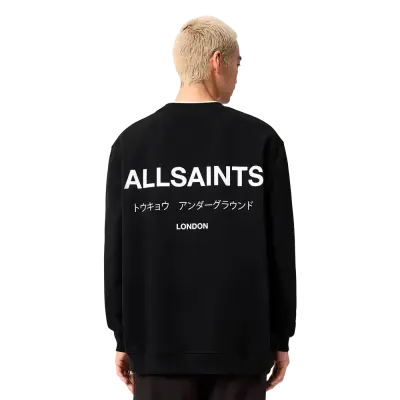ALLSAINTS Underground Relaxed Fit Crew Neck Sweatshirt — photo 2