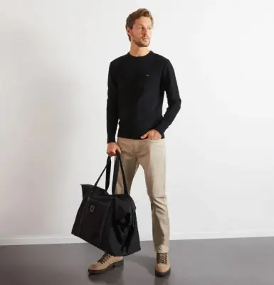 EDEN PARK PULL COL ROND Noir — photo 5