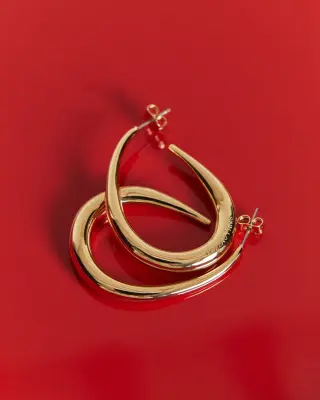 Boucles d'oreille Felicia doré — photo 5