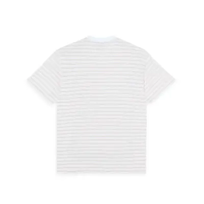 T-shirt Polar stripe – white/taupe — photo 2