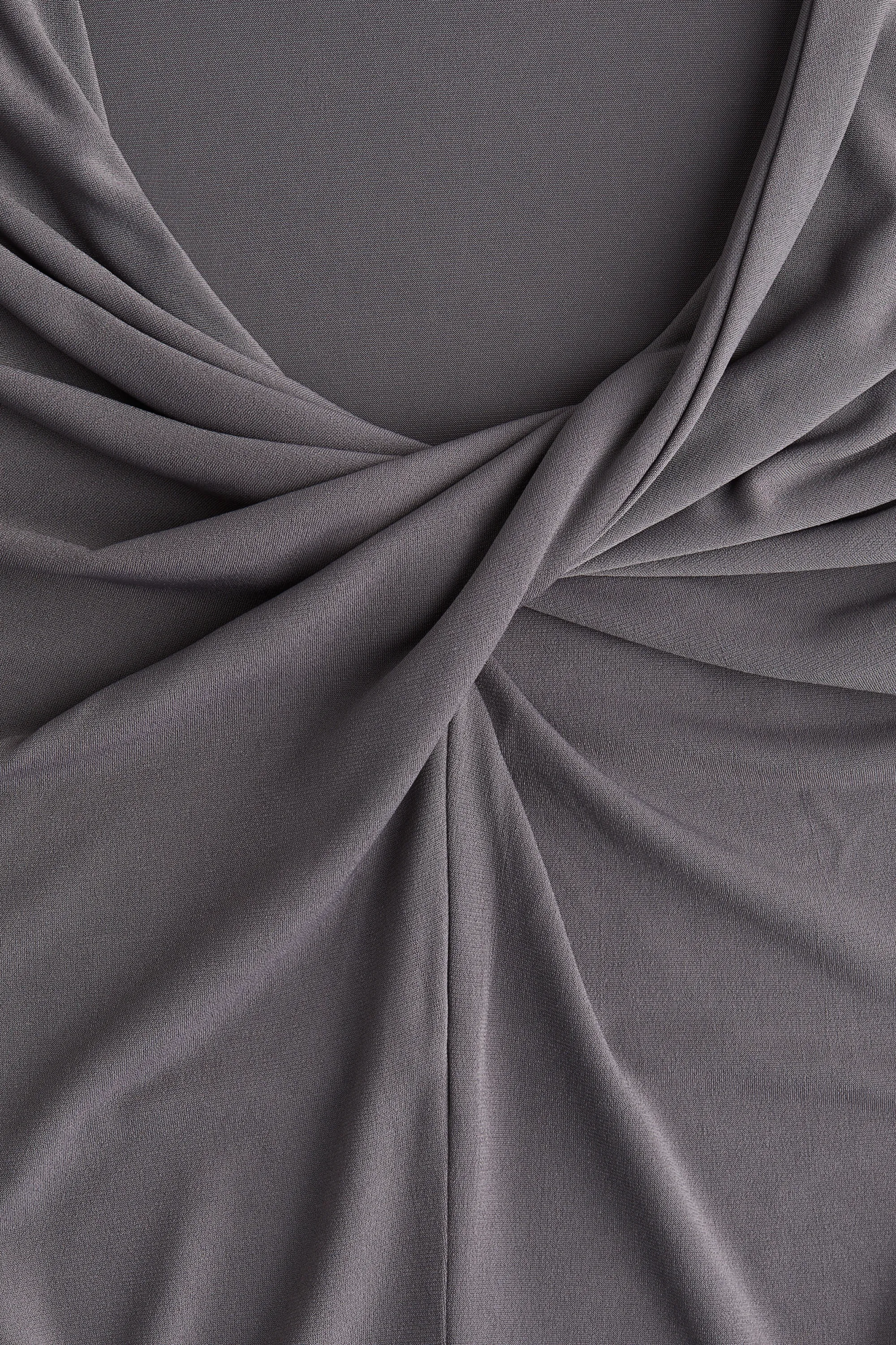 Top avec détail torsadé - Gris