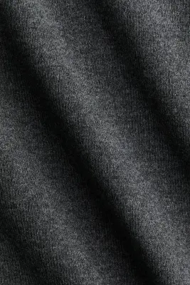 T-shirt en maille fine - Gris foncé chiné — photo 4