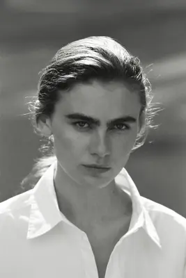 Chemise avec détail à nouer - Blanc — photo 3