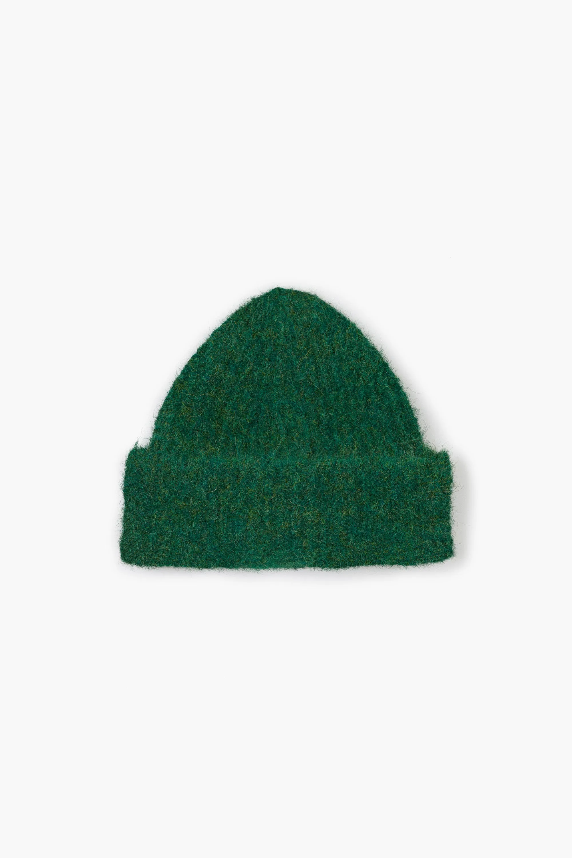 Alpaca Beanie - Vert Chiné