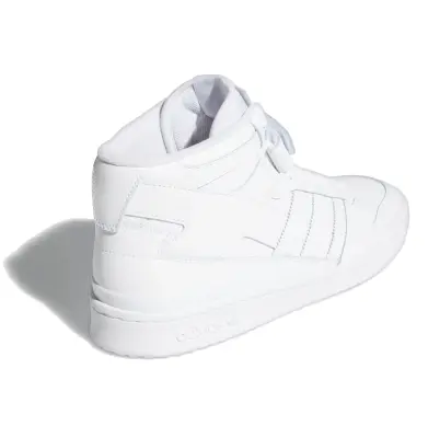 ADIDAS FORUM MID Blanc — photo 5