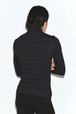 Veste Hybrid matelassée ThermoMove™ - Noir — photo 4