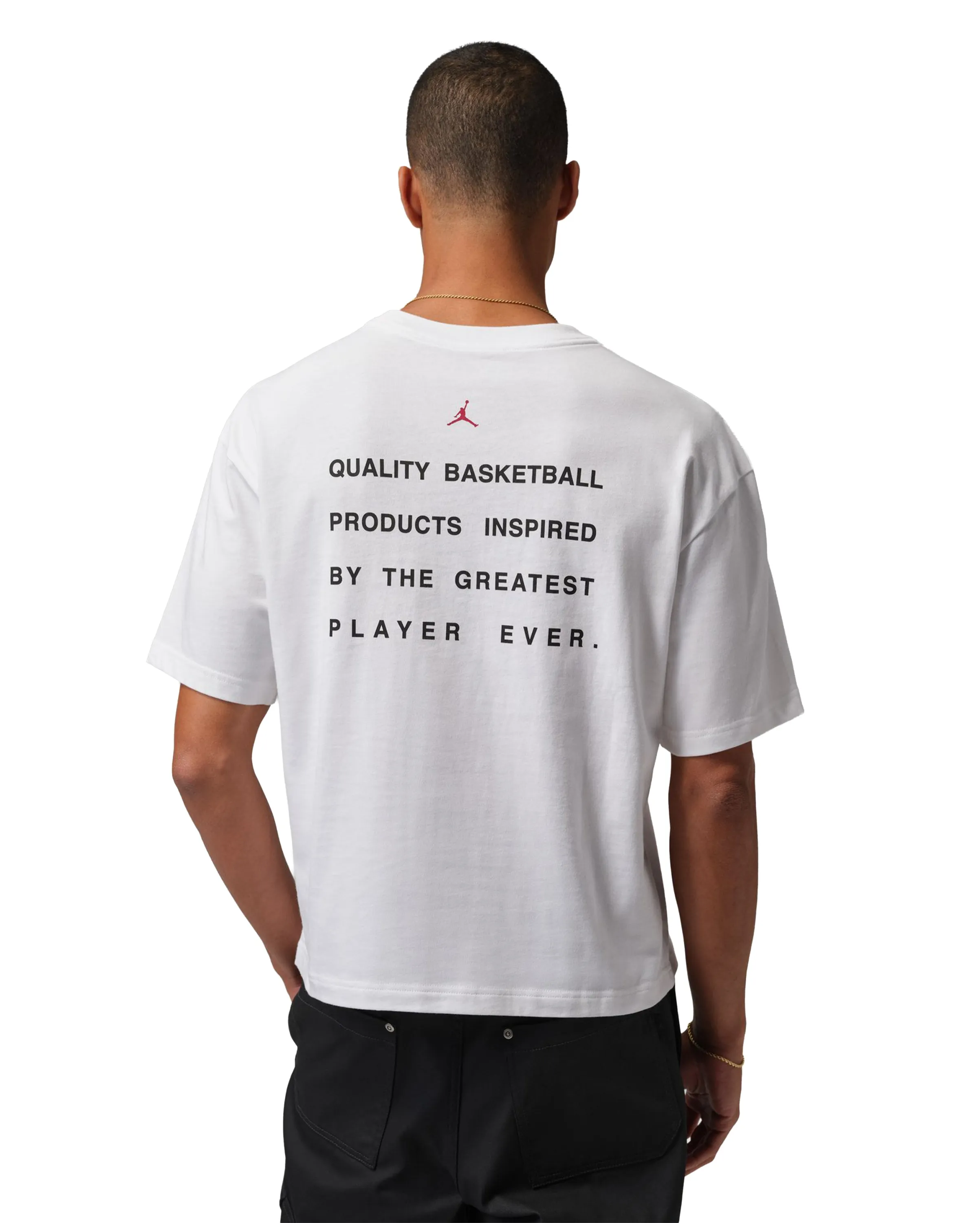 Jordan Flight Script Boxy Tee White