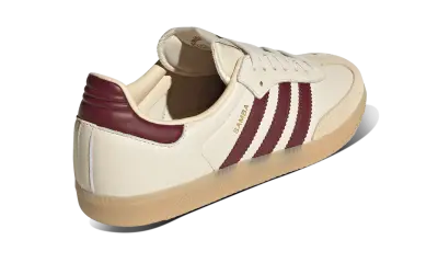 Adidas Samba OG Wonder White Shadow Red — photo 3