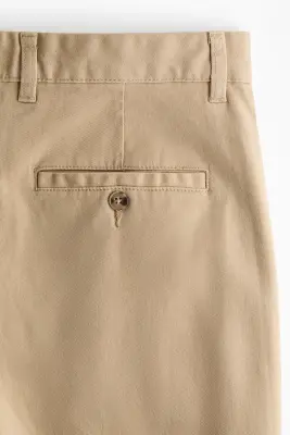 Short chino Regular Fit en coton - Beige — photo 3