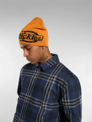 Bonnet Dickies Summerdale logo beanie – Pumpkin spice — photo 4