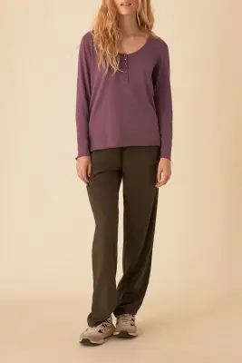 tee-shirt gatsby violette — photo 1