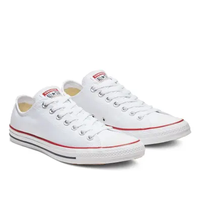 CONVERSE OX TOILE Blanc — photo 3