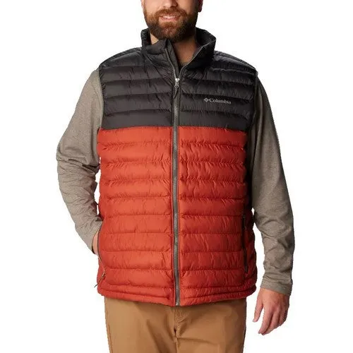 COLUMBIA POWDER LITE DOUDOUNE SANS MANCHES Noir Orange