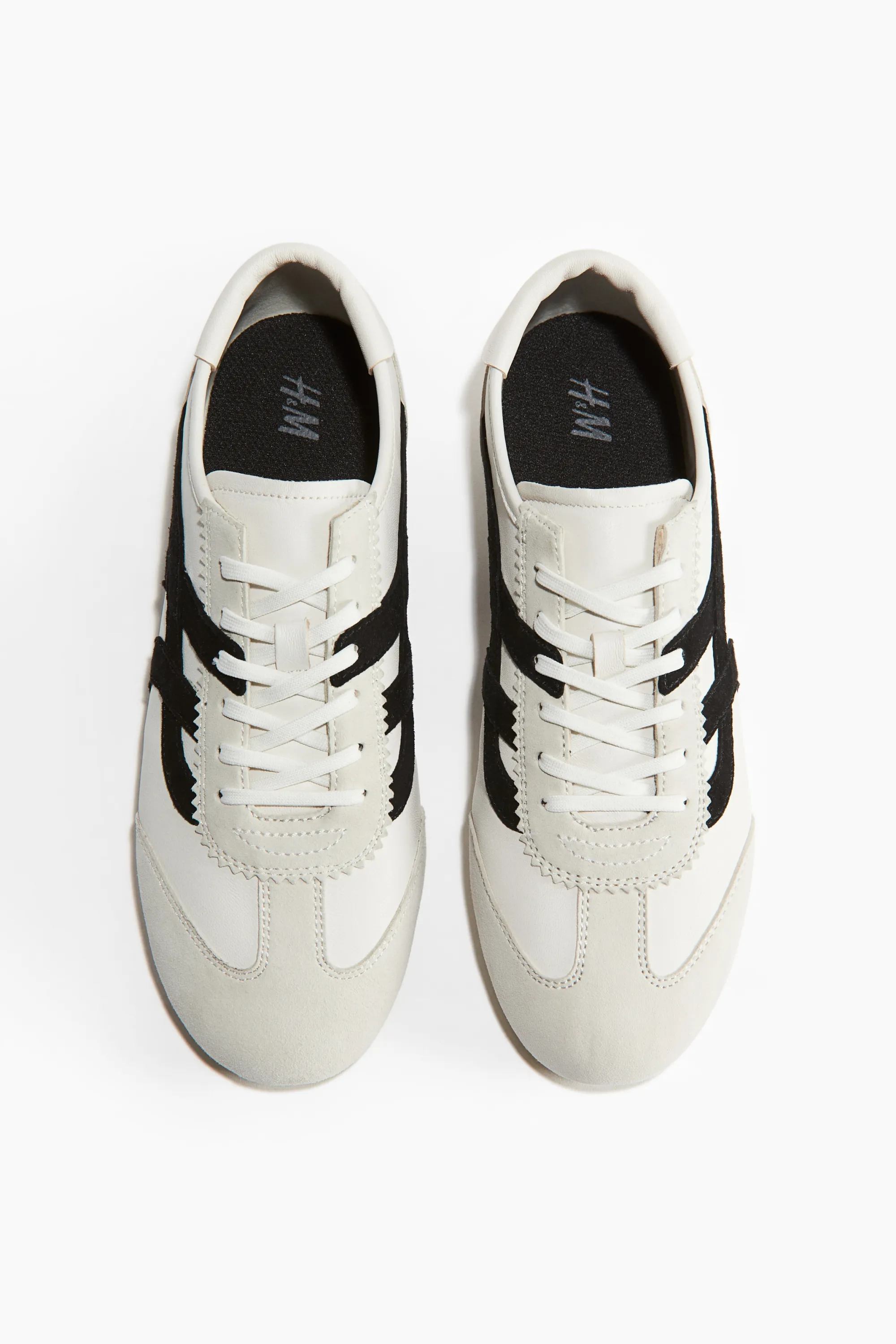 Sneakers en cuir velours - Blanc