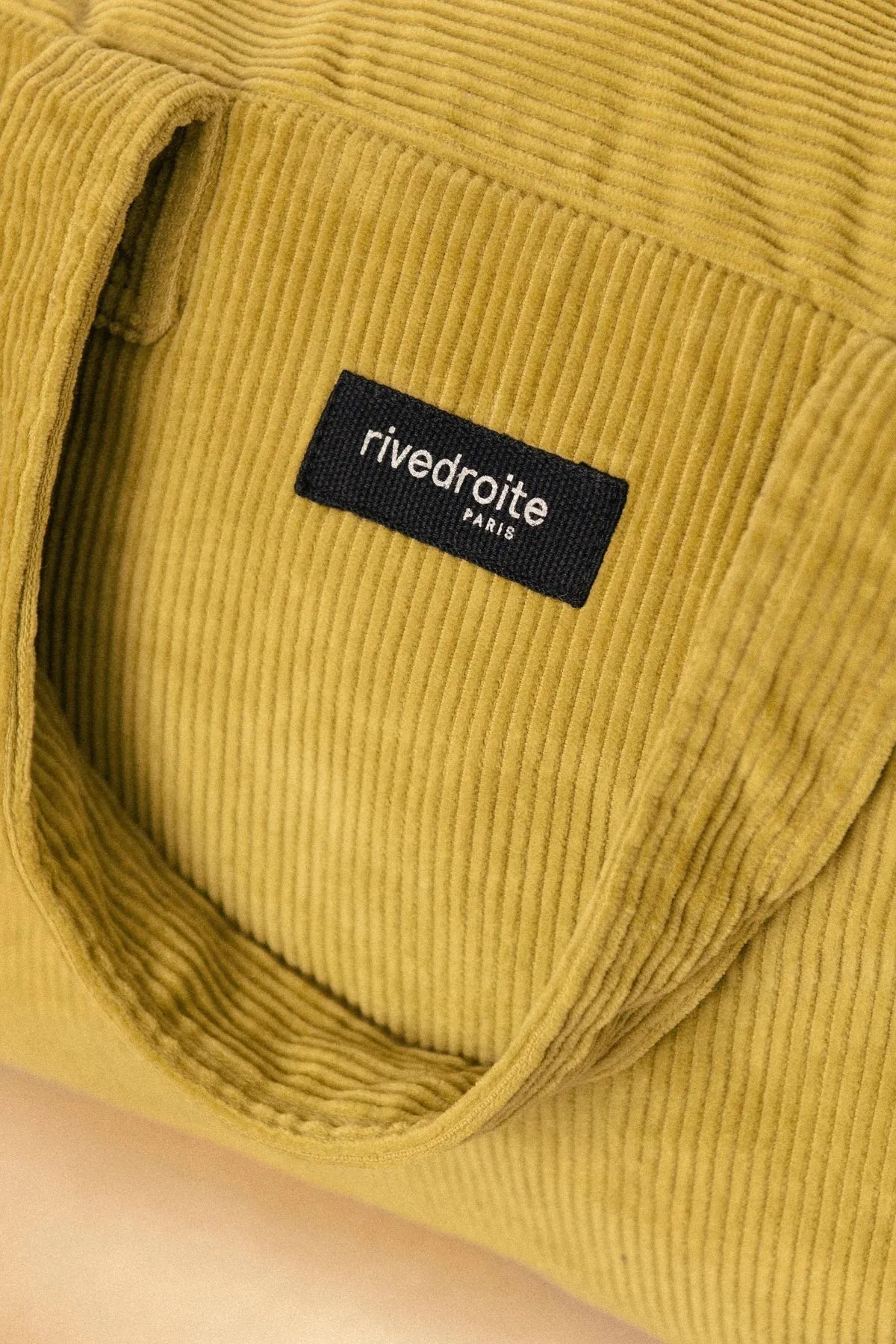 Sac Sauval velours Olive Rive Droite