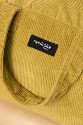 Sac Sauval velours Olive Rive Droite — photo 1