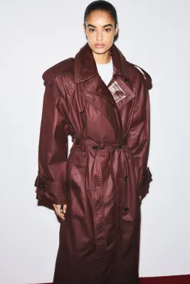 Trench-coat KW - Marron foncé — photo 2