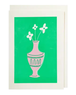 Petite carte Flowers in a Vase – Archivist Gallery
