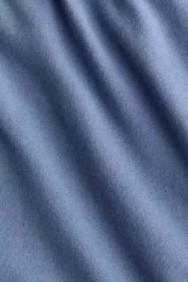 Short en jersey avec taille élastique - Bleu ancien — photo 3