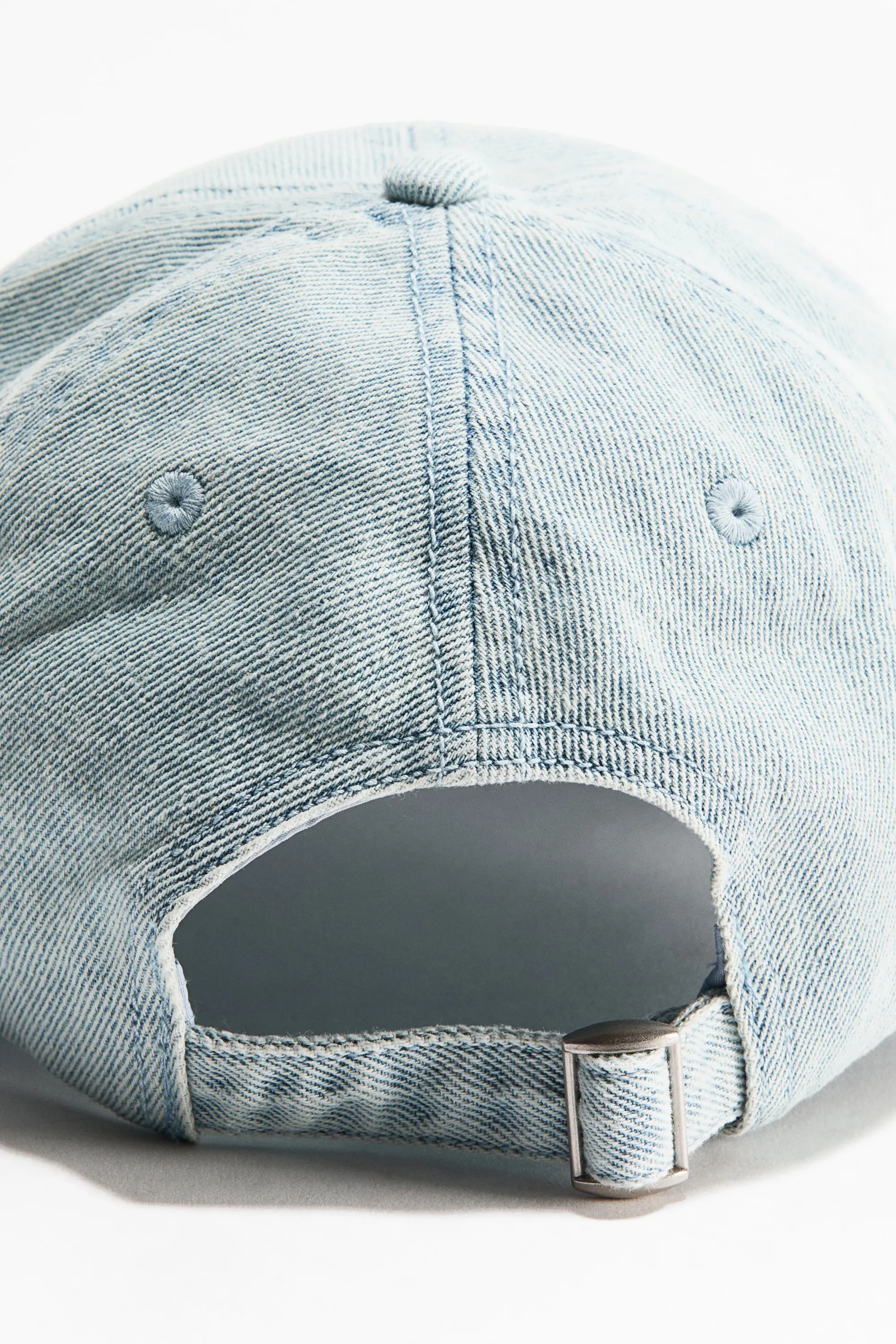 Casquette en twill de coton - Bleu denim pâle/Ciao Bella