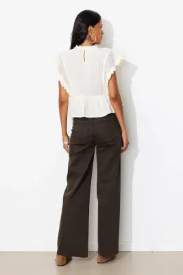 HECTOR pantalon taille haute — photo 4