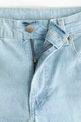 Flared High Jeans - Bleu denim clair — photo 5