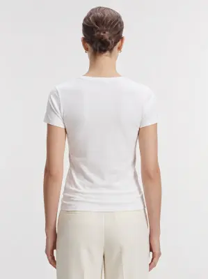 T-shirt en coton organique — photo 2