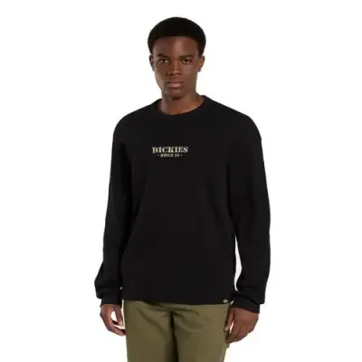 DICKIES WAFFLE TEE SHIRT ML Noir — photo 1