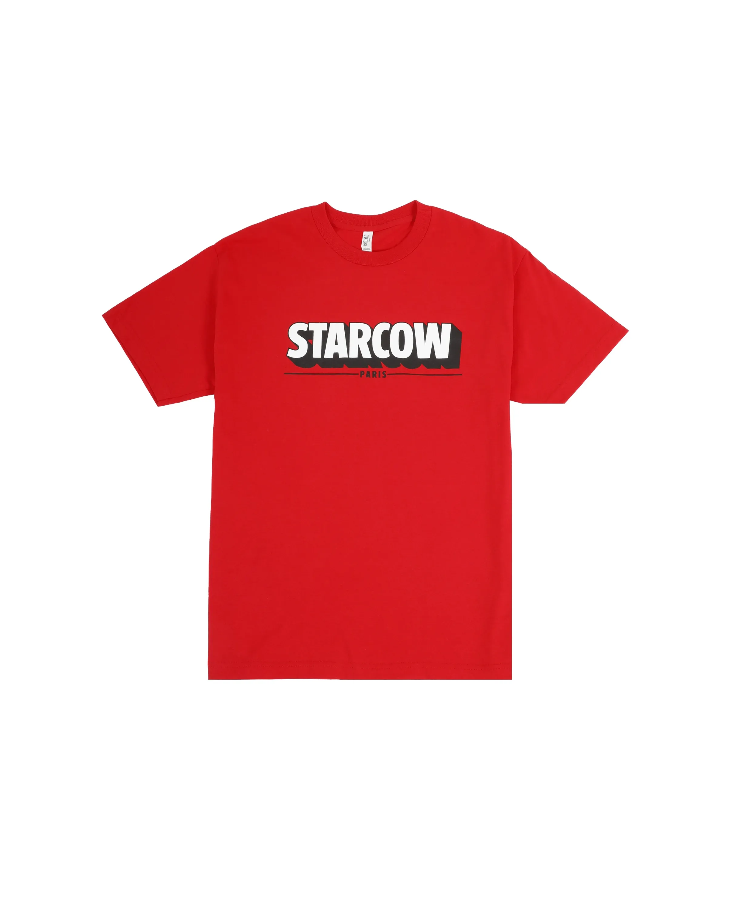 Bold 3D Tee Blanc Rouge