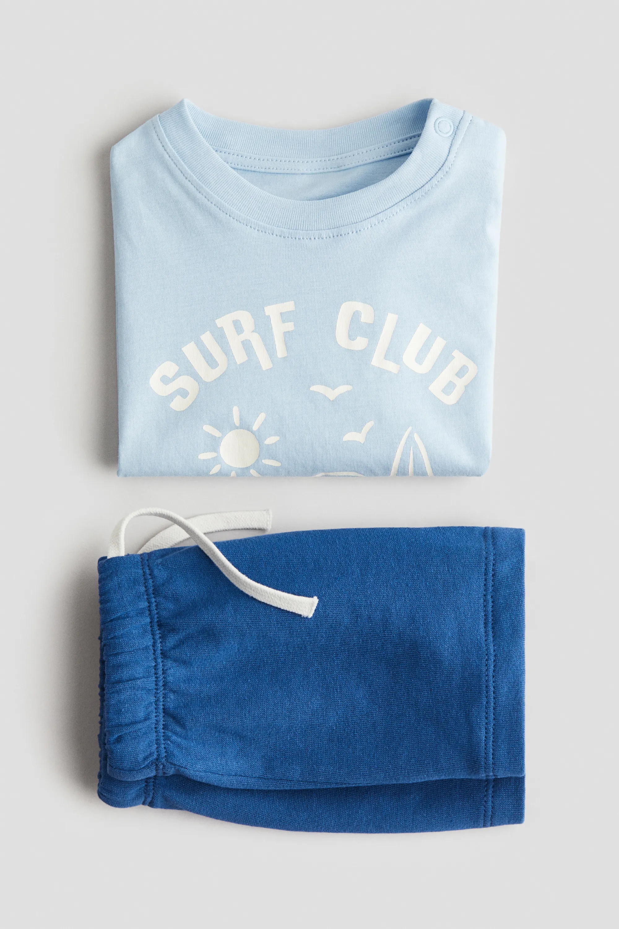 Ensemble 2 pièces en coton - Bleu/San Diego