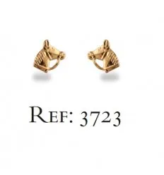 Boucle d oreille plaque or 3723