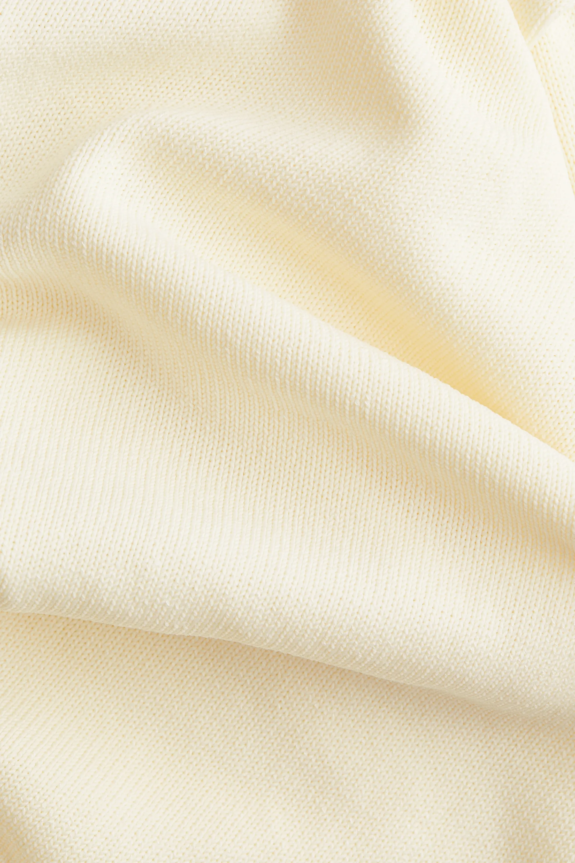 Pantalon en maille - Crème