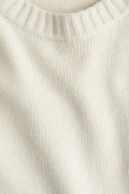Pull à manches courtes - Beige clair — photo 3