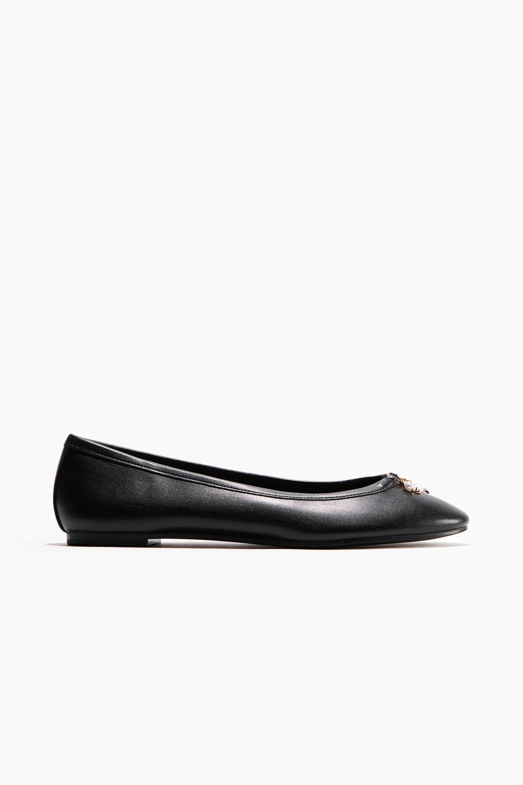 Ballerines avec charms - Noir