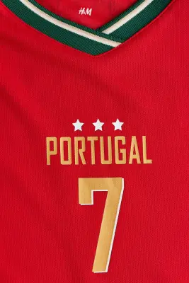 Maillot de football imprimé - Rouge/Portugal — photo 2